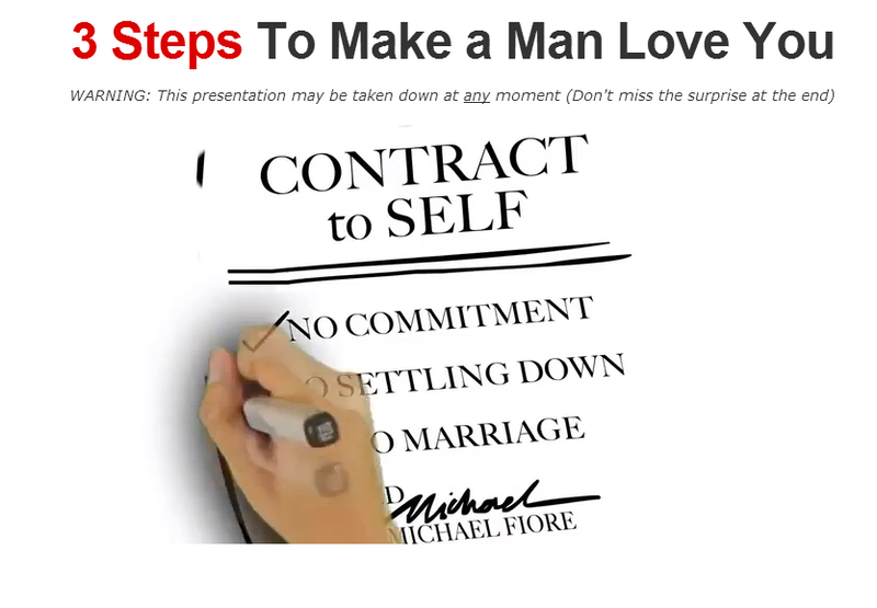 Illustration for article titled 'Unappreciated, Ignored or Shut Out By A Man'? Behold '3 Steps To Make A Man Love You.'